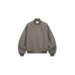 The Frankie Shop Elinor Wool Oversized Bomber Jacket