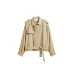 The Frankie Shop Elva Fluid Short Trench