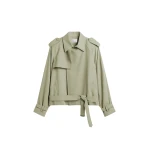 The Frankie Shop Elva Fluid Short Trench