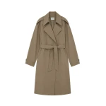 The Frankie Shop Esben Cotton Trench Coat
