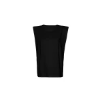 The Frankie Shop Eva Padded Shoulder Muscle T-Shirt