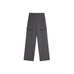 Holborn Cargo Pants in Grey Melange by The Frankie Shop – Pants The Frankie Shop Holborn Cargo Pants