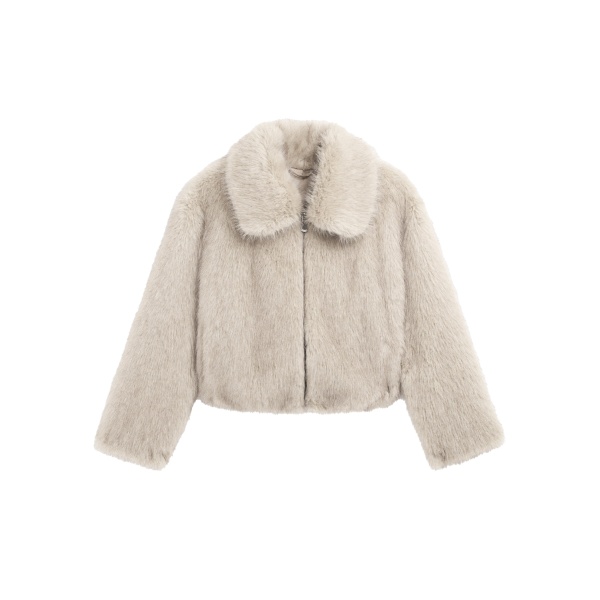 The Frankie Shop Hope Faux Fur Jacket
