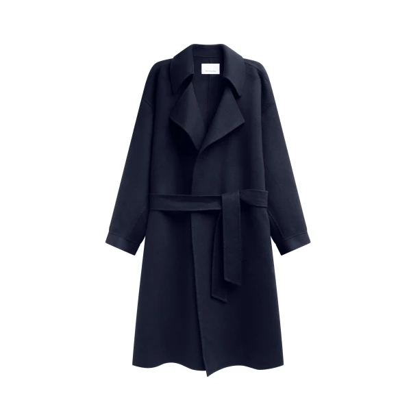 The Frankie Shop Issen Wool Trench Coat