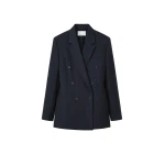 The Frankie Shop Jade Double-Breasted Blazer