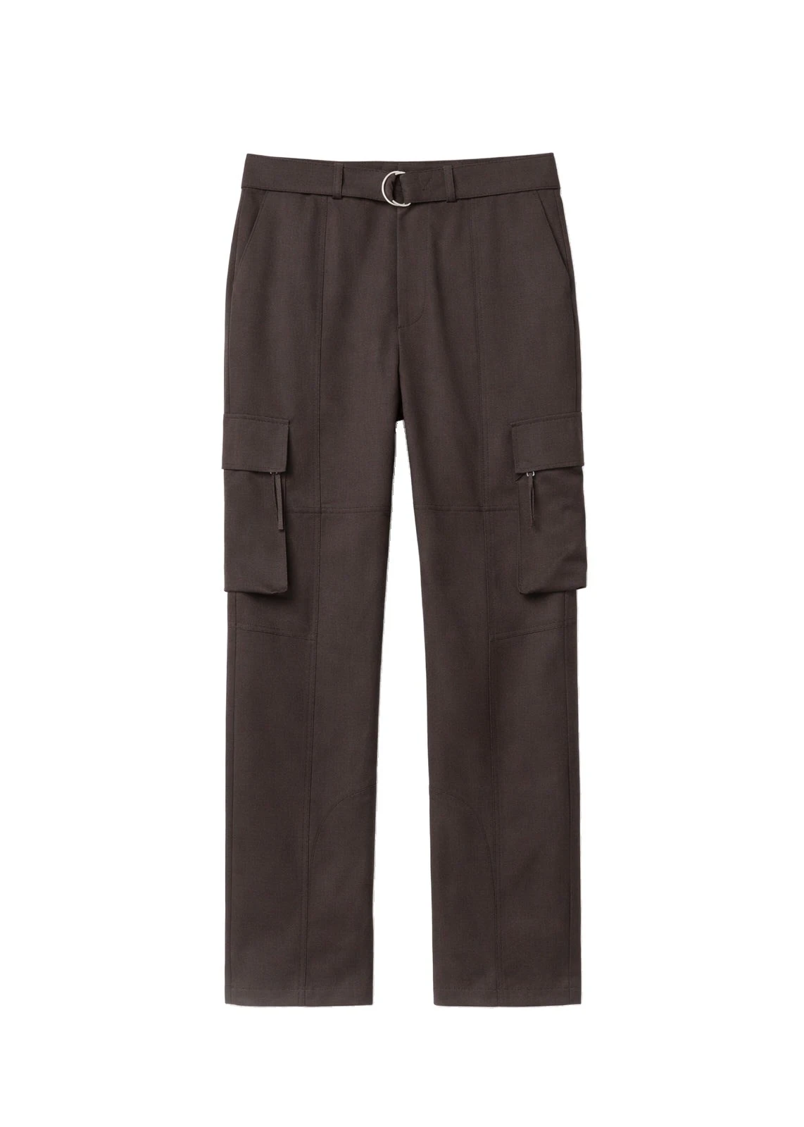 Kelly Cargo Pants in Brown by The Frankie Shop – Pants The Frankie Shop Kelly Cargo Pants