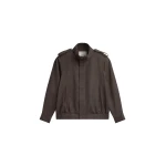Kelly Padded Blouson in Brown by The Frankie Shop – Jackets The Frankie Shop Kelly Padded Blouson