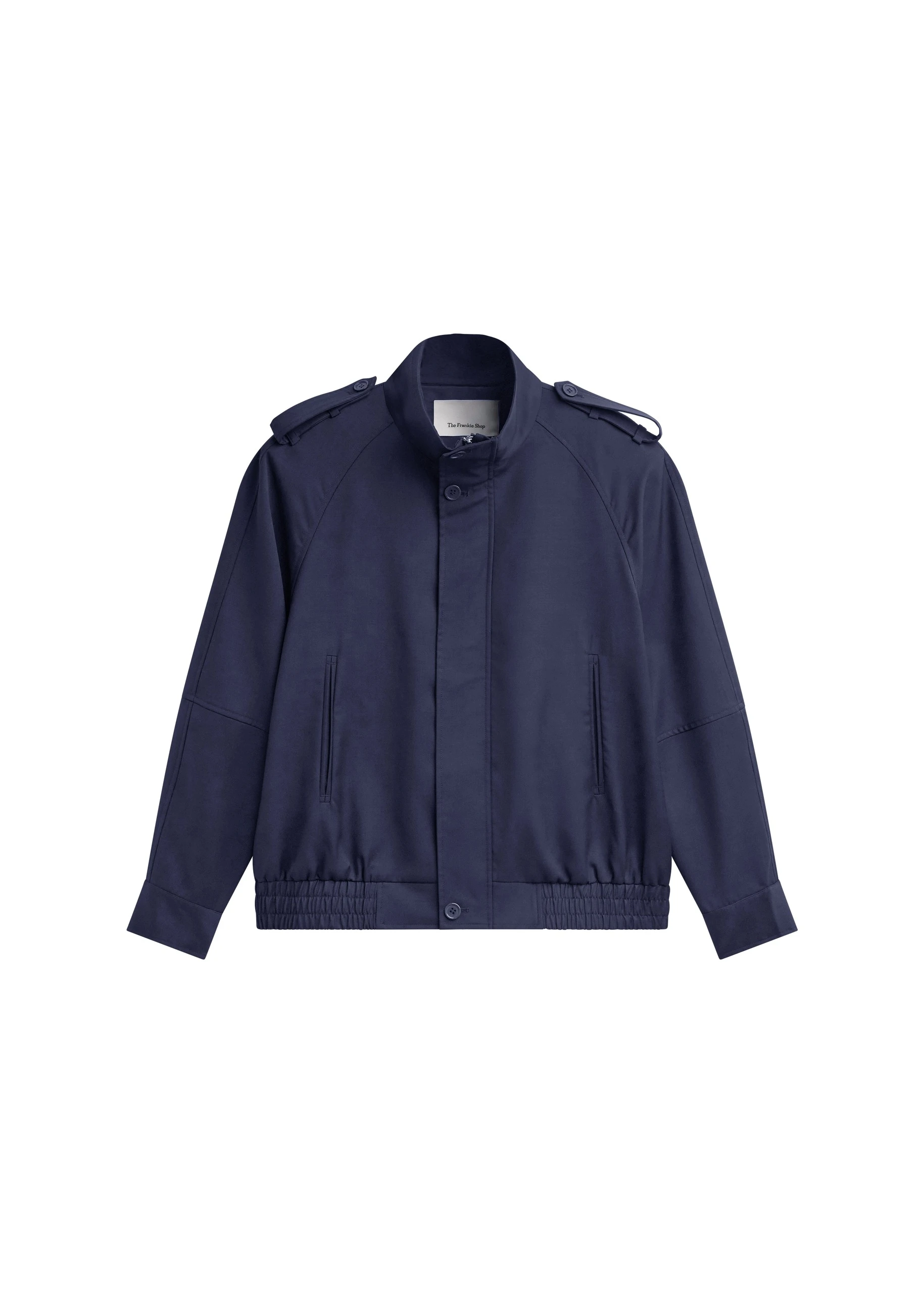 Kelly Padded Blouson in Navy by The Frankie Shop – Jackets The Frankie Shop Kelly Padded Blouson
