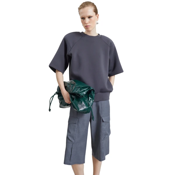 The Frankie Shop Linar Cargo Bermuda Shorts