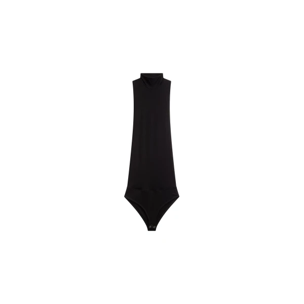 The Frankie Shop Maxen Mock Neck Bodysuit