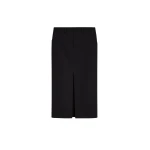 Maybelle Front Slit Pencil Skirt in Black by The Frankie Shop – Skirts The Frankie Shop Maybelle Front Slit Pencil Skirt