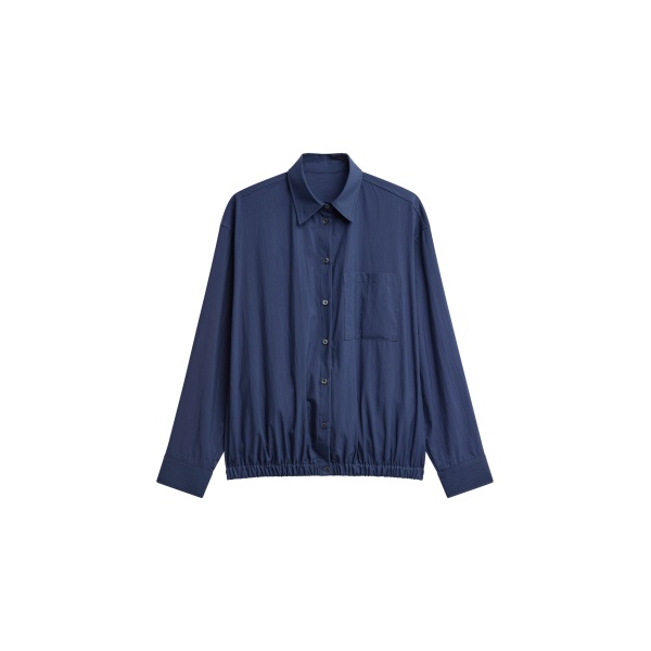 The Frankie Shop Mery Elastic Hem Shirt