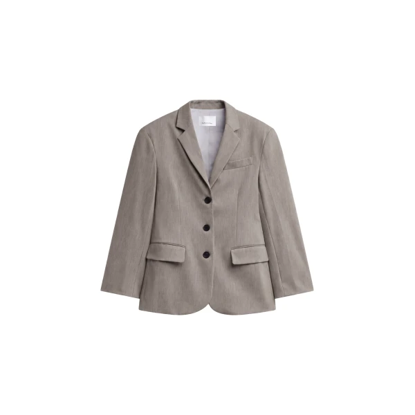 Mirbel Cinched Blazer in Taupe