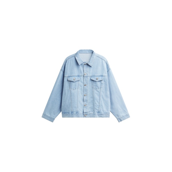 The Frankie Shop Montauk Oversized Denim Jacket