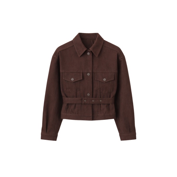 The Frankie Shop Oslo Cotton Cinched Jacket