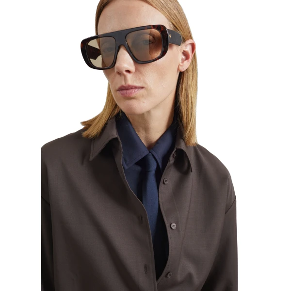 The Frankie Shop Peri Tie Neck Shirt
