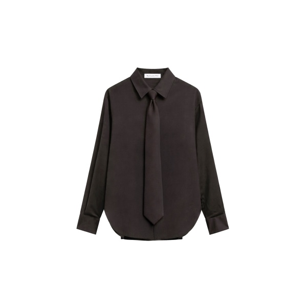 The Frankie Shop Peri Tie Neck Shirt