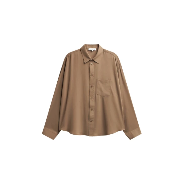 Rema Shirt in Khaki Brown