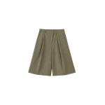 The Frankie Shop Rove Pleated Bermuda Shorts
