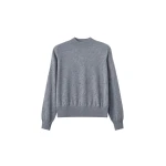 The Frankie Shop Rue Padded High Neck Sweater