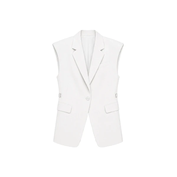 Sedon Vest in White