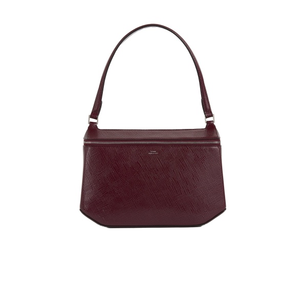 Toteme Clip palmellato-patent shoulder in Cherry