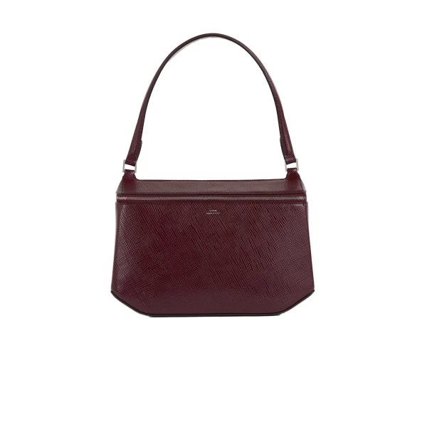 Toteme Clip palmellato-patent shoulder in Cherry