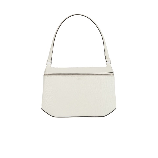 Toteme Clip palmellato-patent shoulder in Off-white