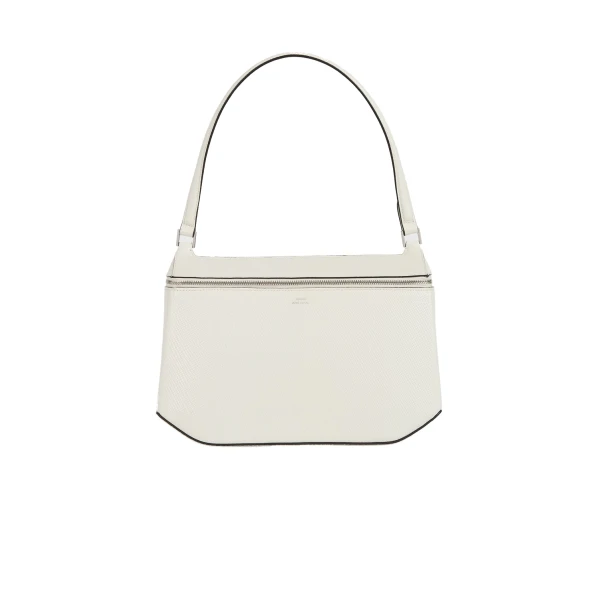 Toteme Clip palmellato-patent shoulder in Off-white