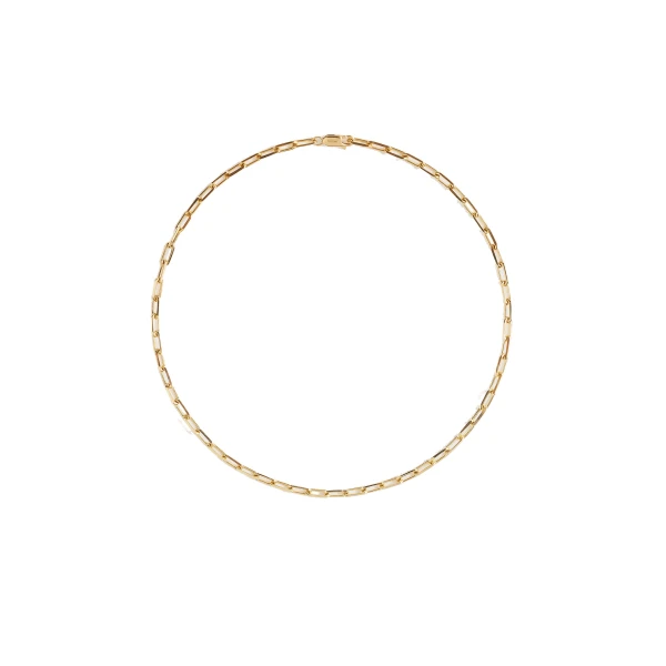 Toteme Crew-neck chain 18kt in Gold