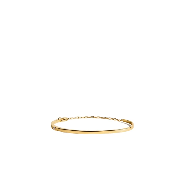 Toteme Diamond chain bracelet 18kt in Gold