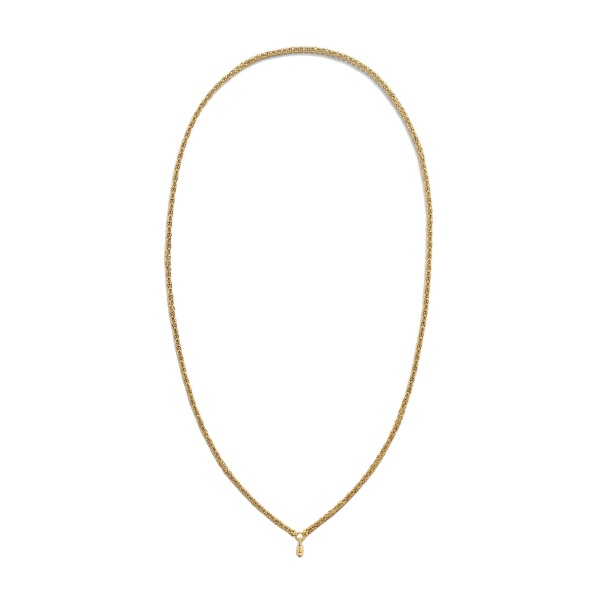 Toteme Elongated Byzantine necklace in Gold