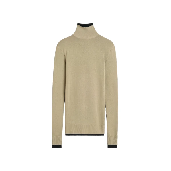 Toteme Fitted ribbed top in Sage