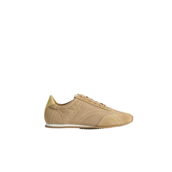 Toteme Flex sneakers in Desert / Buttercup