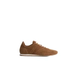 Toteme Flex suede sneakers in Copper