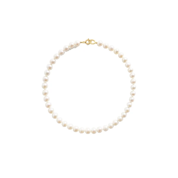 Toteme Infinity pearl choker in White