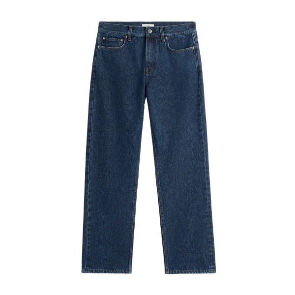 Toteme Low straight denim in Indigo