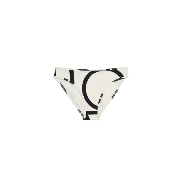 Toteme Monogram bikini bottoms in Tofu