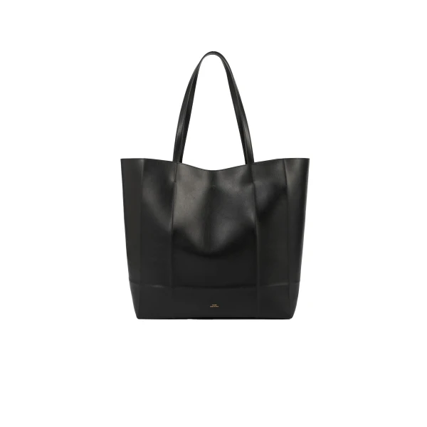 Toteme Roam leather tote in Black