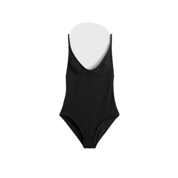 Toteme Scoop swimsuit in Black