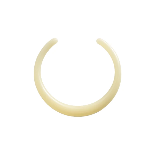 Toteme Sculpted collar in Buttercup