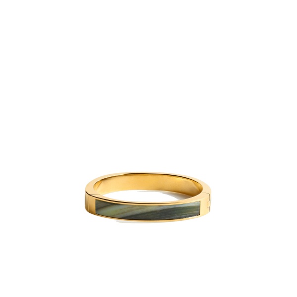 Toteme Signature bracelet in Beige / Gold