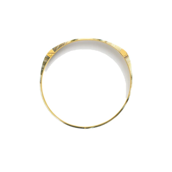 Toteme Signature collar in Beige / Gold