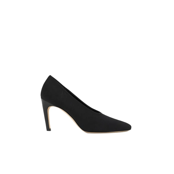Toteme Slip jersey pumps in Black