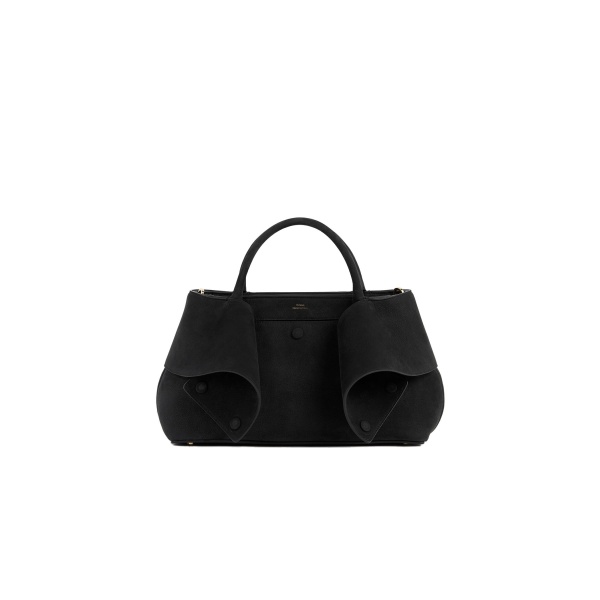 Toteme Small Mercer nubuck tote in Black