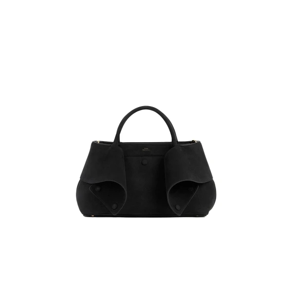 Toteme Small Mercer nubuck tote in Black