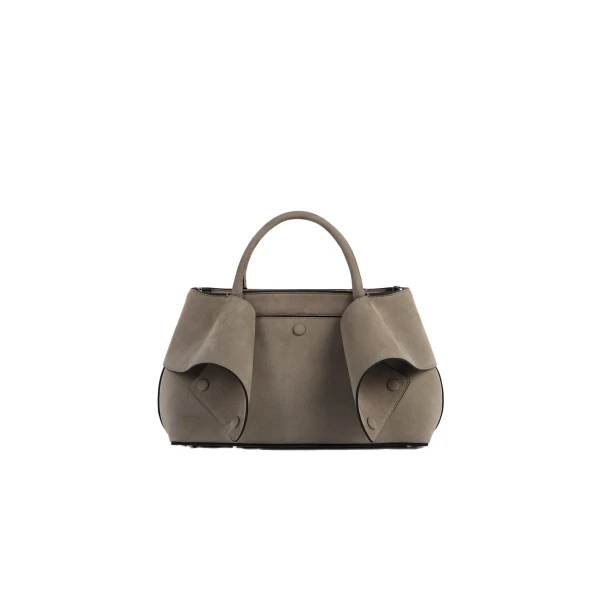 Toteme Small Mercer nubuck tote in Rock
