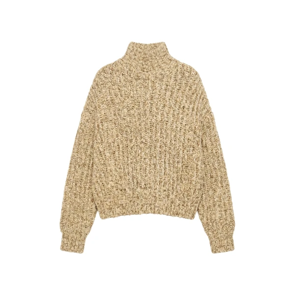 Albie Knit Pullover in Alabaster