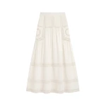 ulla johnson alice cotton midi skirt