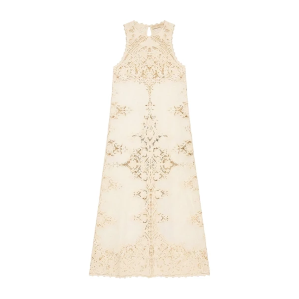 ulla johnson coralite linen dress